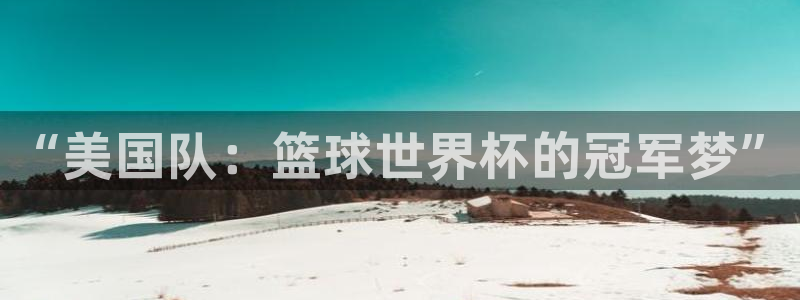 2026世界杯预选赛：“美国队：篮球世界杯的冠军梦”